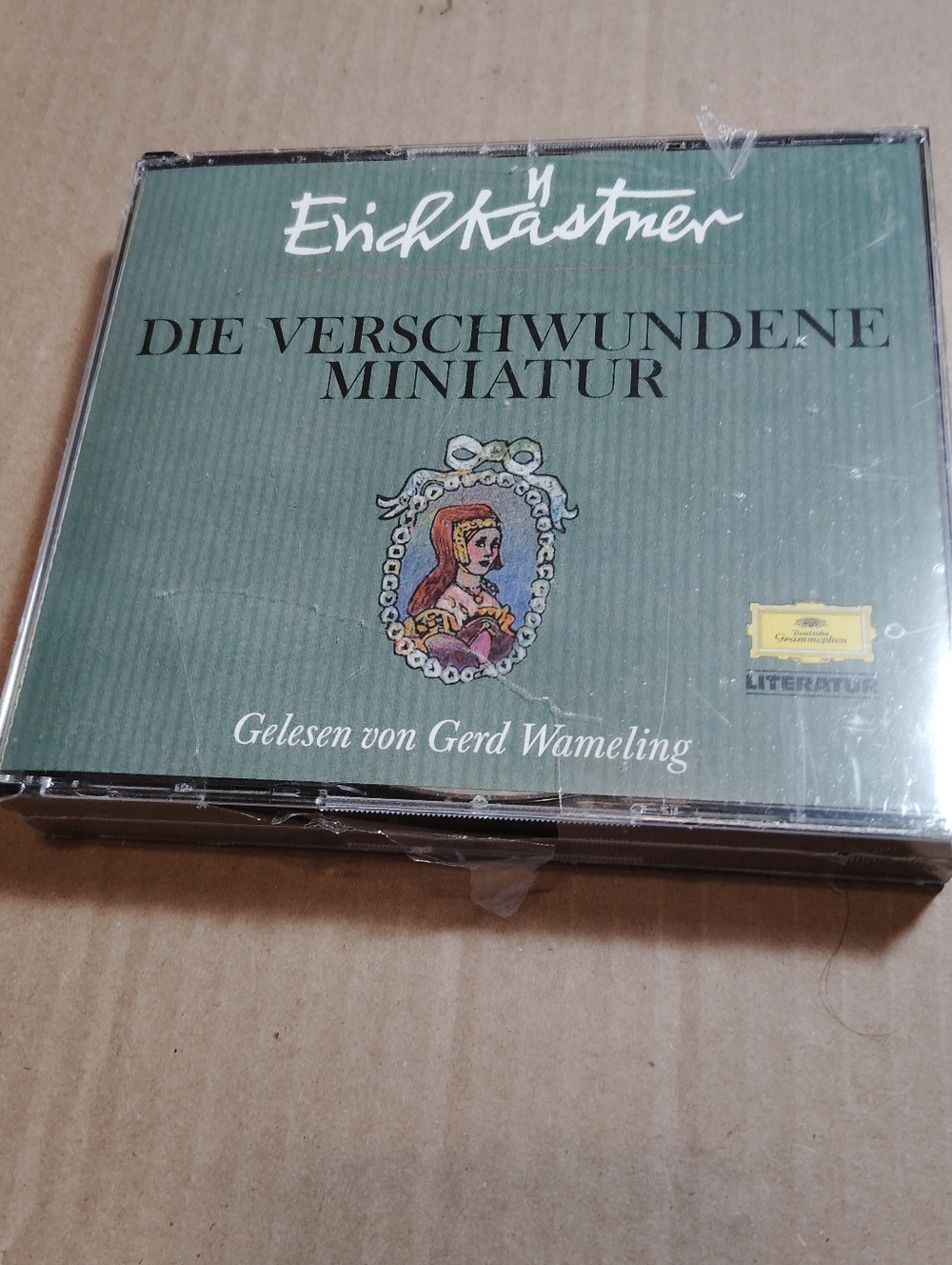 Universal Green CD Audiobook - Erich Kästner: Die verschwundene Miniatur